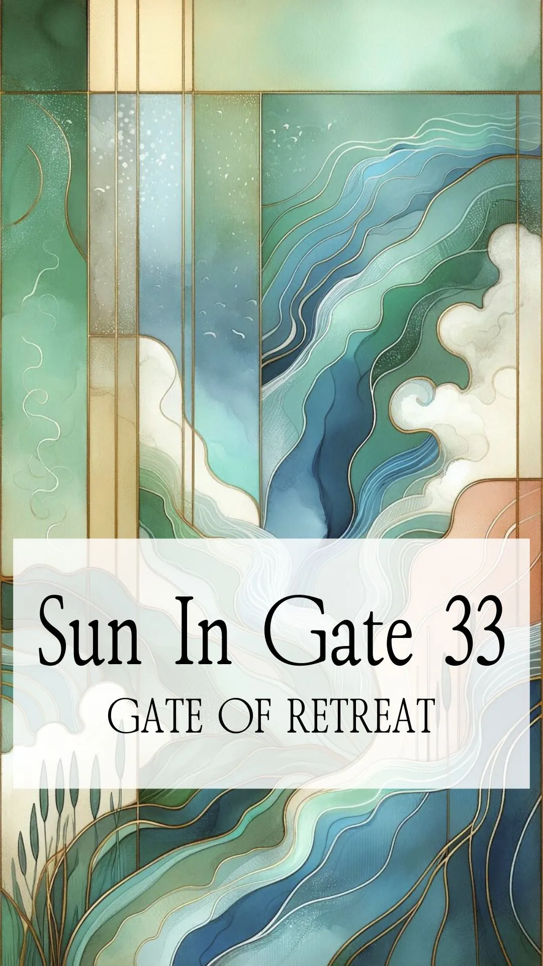 Art of the transiting Sun in Gate 33 the Gate of Retreat within the Human Design system, highlighting its impact on entrepreneurs Art of the transiting Sun in Gate 33 the Gate of Retreat within the Human Design system, highlighting its impact on entrepreneurs