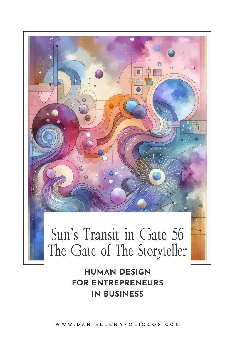 Visual representation of the Sun in Gate 56 Storyteller, with actionable business strategies for entrepreneurs based on Human Design. Visual representation of the Sun in Gate 56 Storyteller, with actionable business strategies for entrepreneurs based on Human Design.