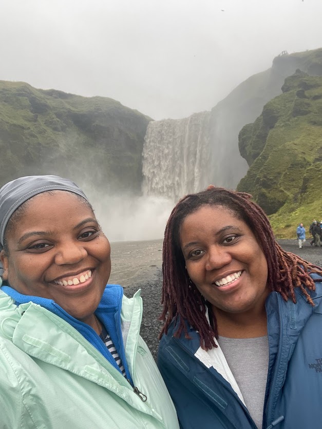 Enjoying Skógafoss - an Icelandic waterfall with Sharmelle's Travels Enjoying Skógafoss - an Icelandic waterfall with Sharmelle's Travels
