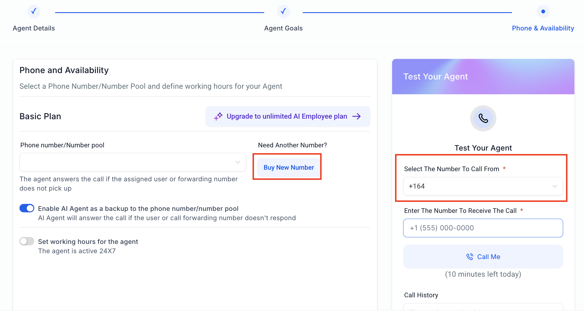 Phone number AI Voice Phone number AI Voice