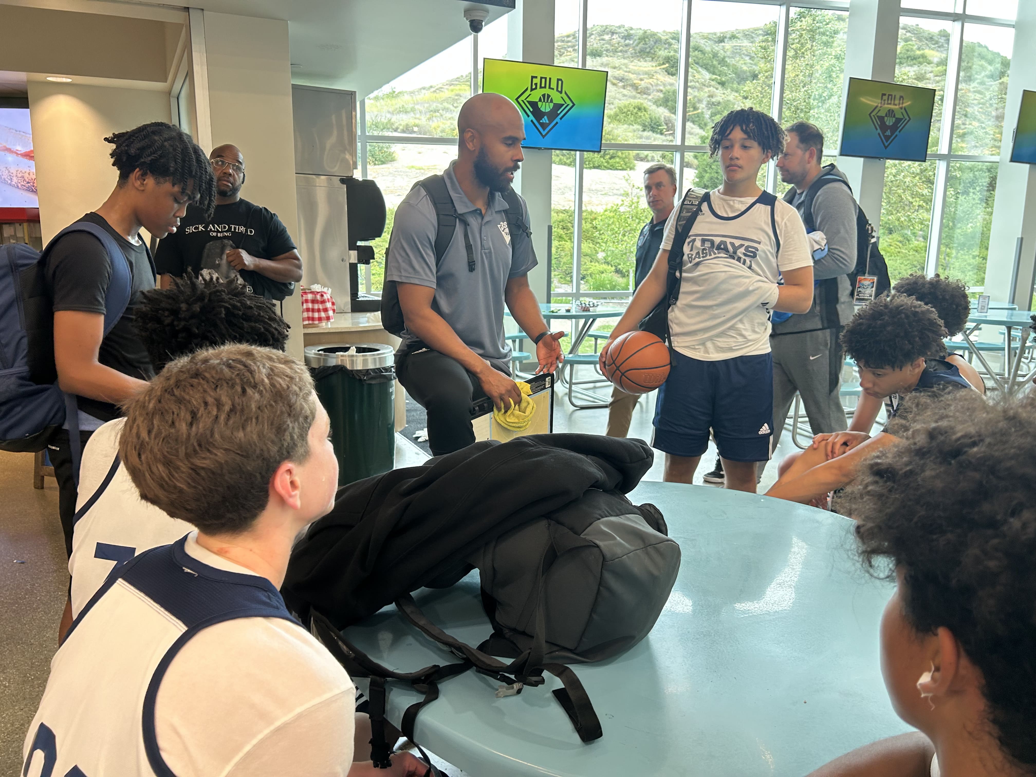 Joe with Team/Community