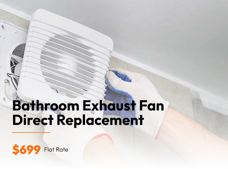 Bathroom Exhaust Fan Direct Replacement Image