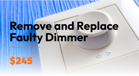 Remove and Replace Faulty Dimmer Image