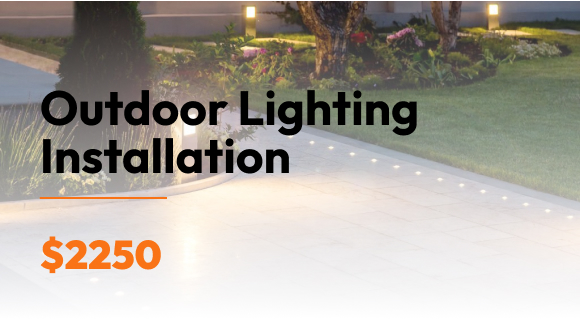 Outdoor Lighting Installation Image