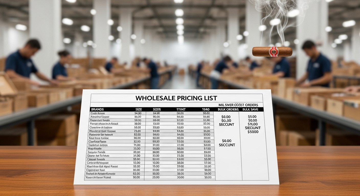 Wholesale Cigars Pricing Wholesale Cigars Pricing