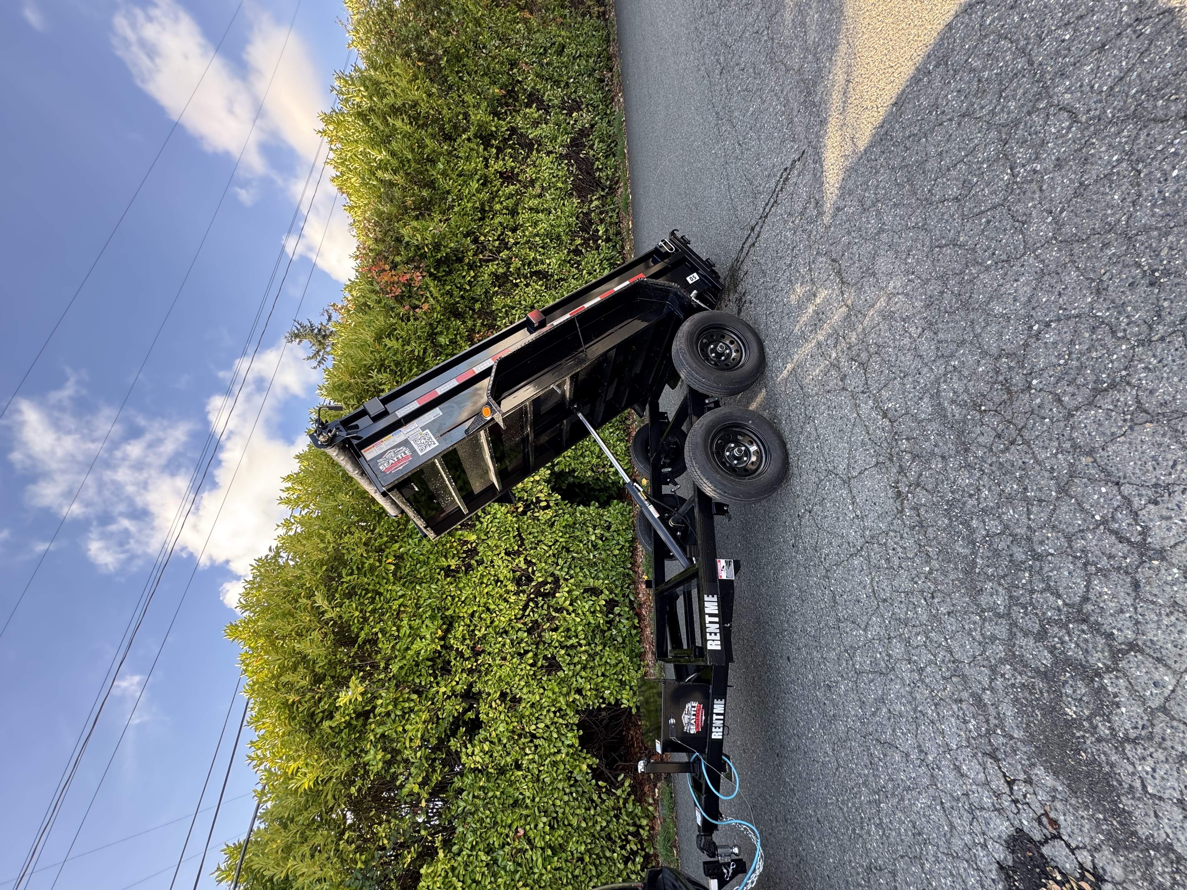 dump trailer rental near me