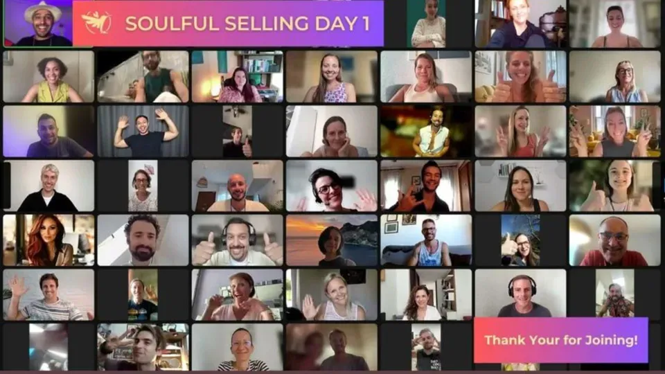 Soulful Selling Masterclass - Live Zoom Session