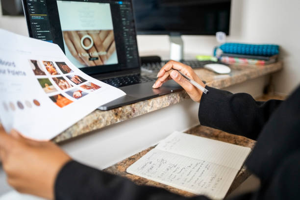 User customizing website layout and features using a free website builder tool User customizing website layout and features using a free website builder tool