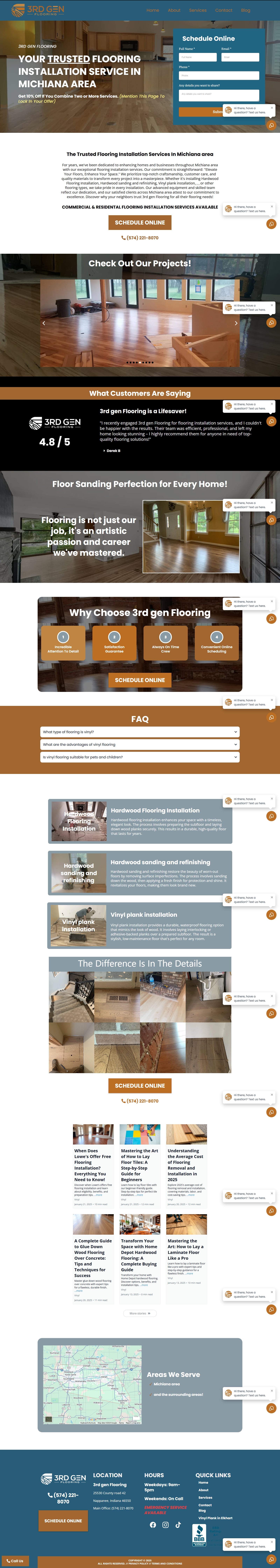 3rdGenFlooring.us website built by Local Lead Connector