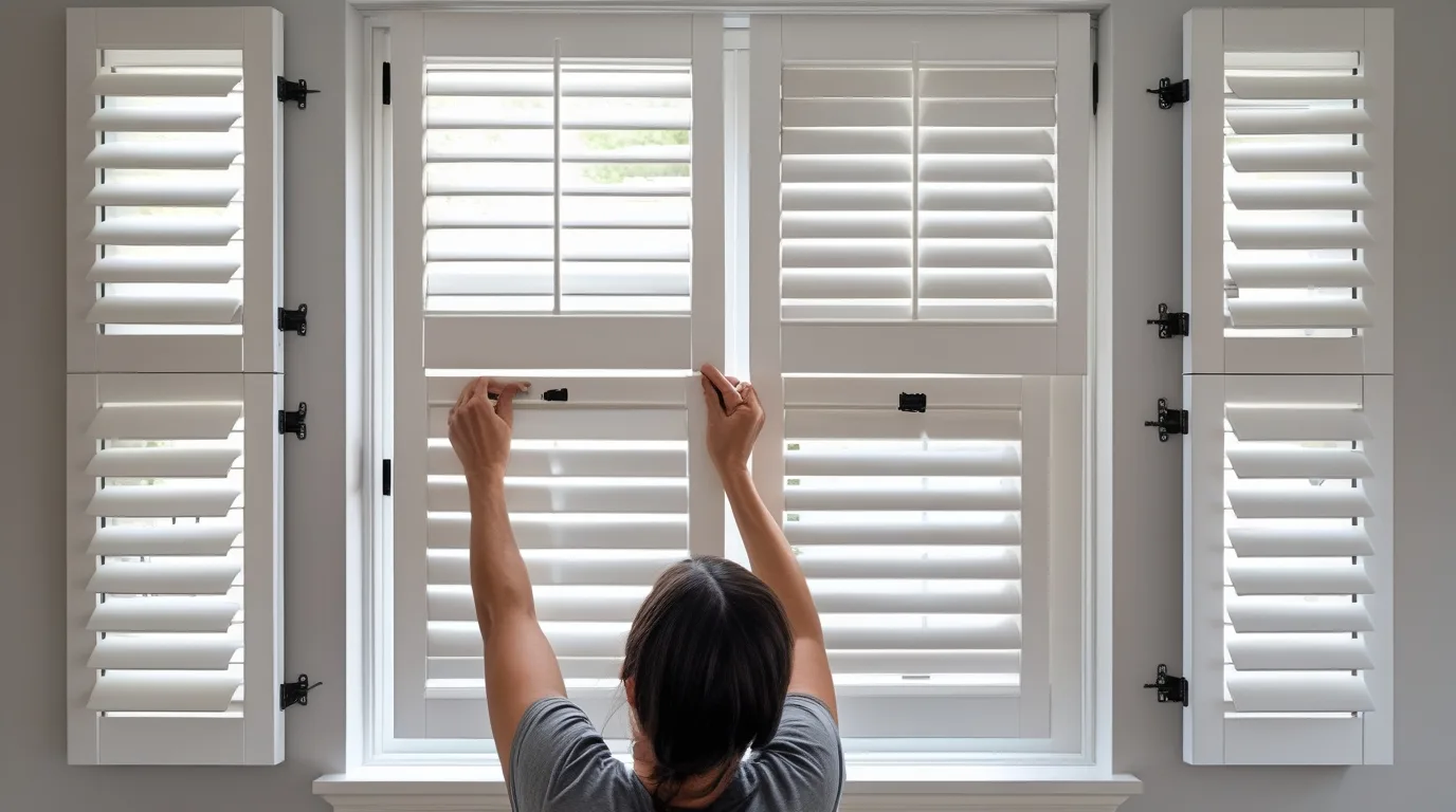 How to Hang Plantation Blinds Correctly and Evenly How to Hang Plantation Blinds Correctly and Evenly