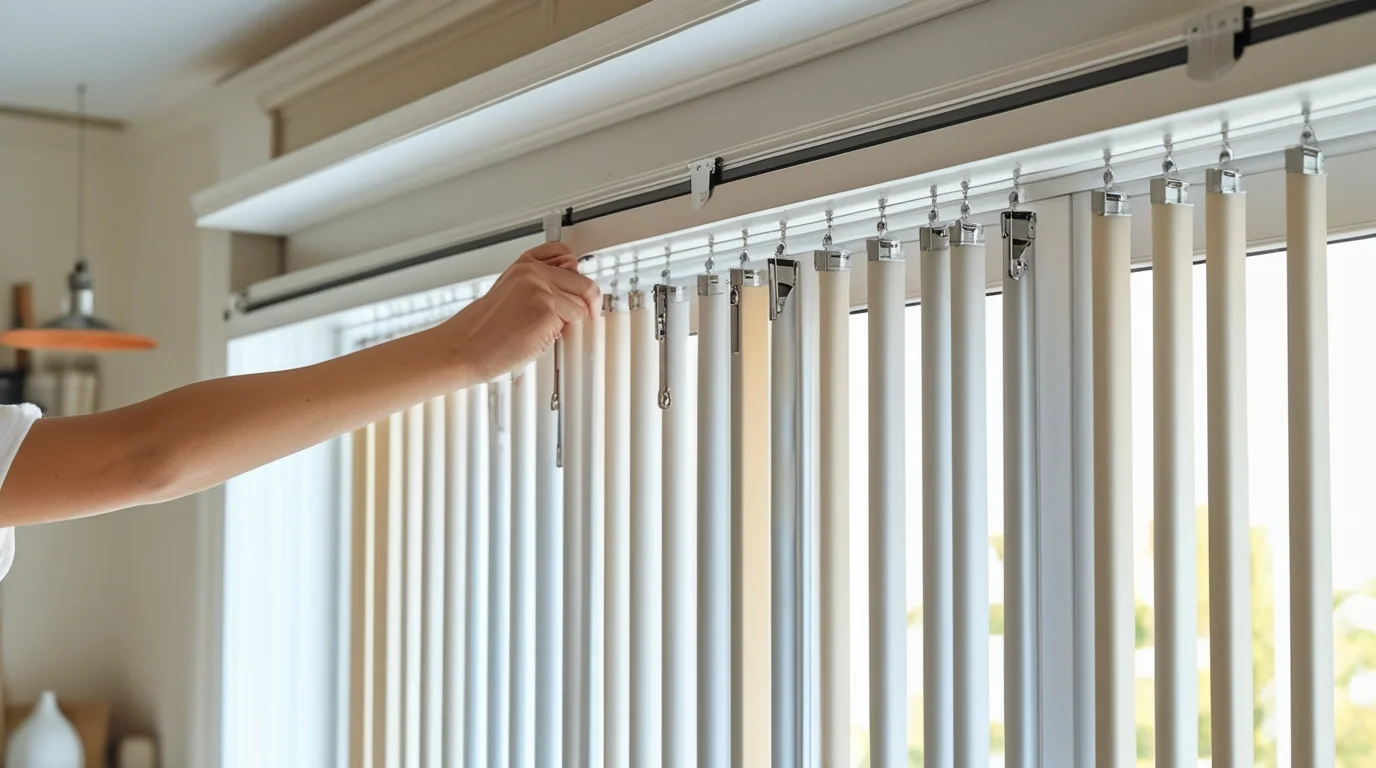 Hanging Vertical Blinds The Right Way Hanging Vertical Blinds The Right Way