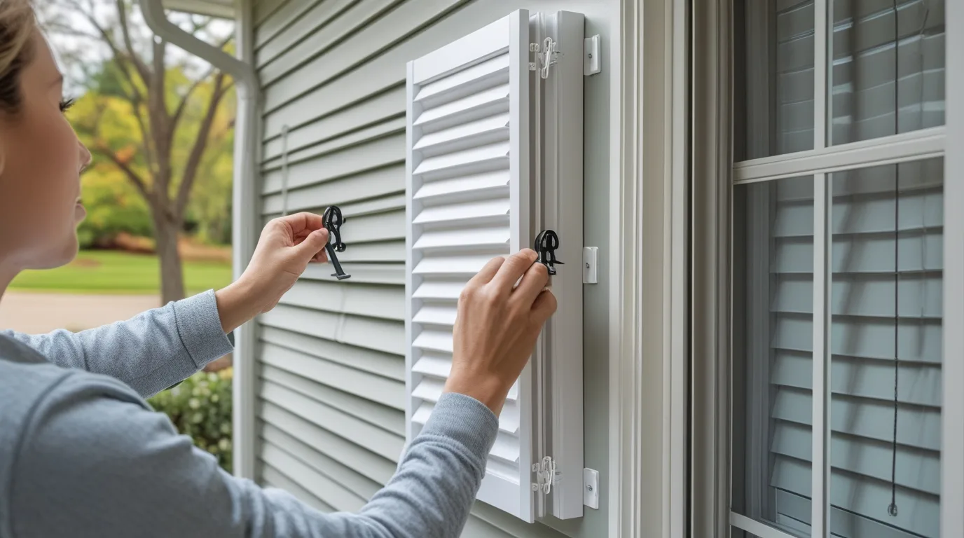 How to Hang Shutters on Vinyl Siding Without Drilling How to Hang Shutters on Vinyl Siding Without Drilling