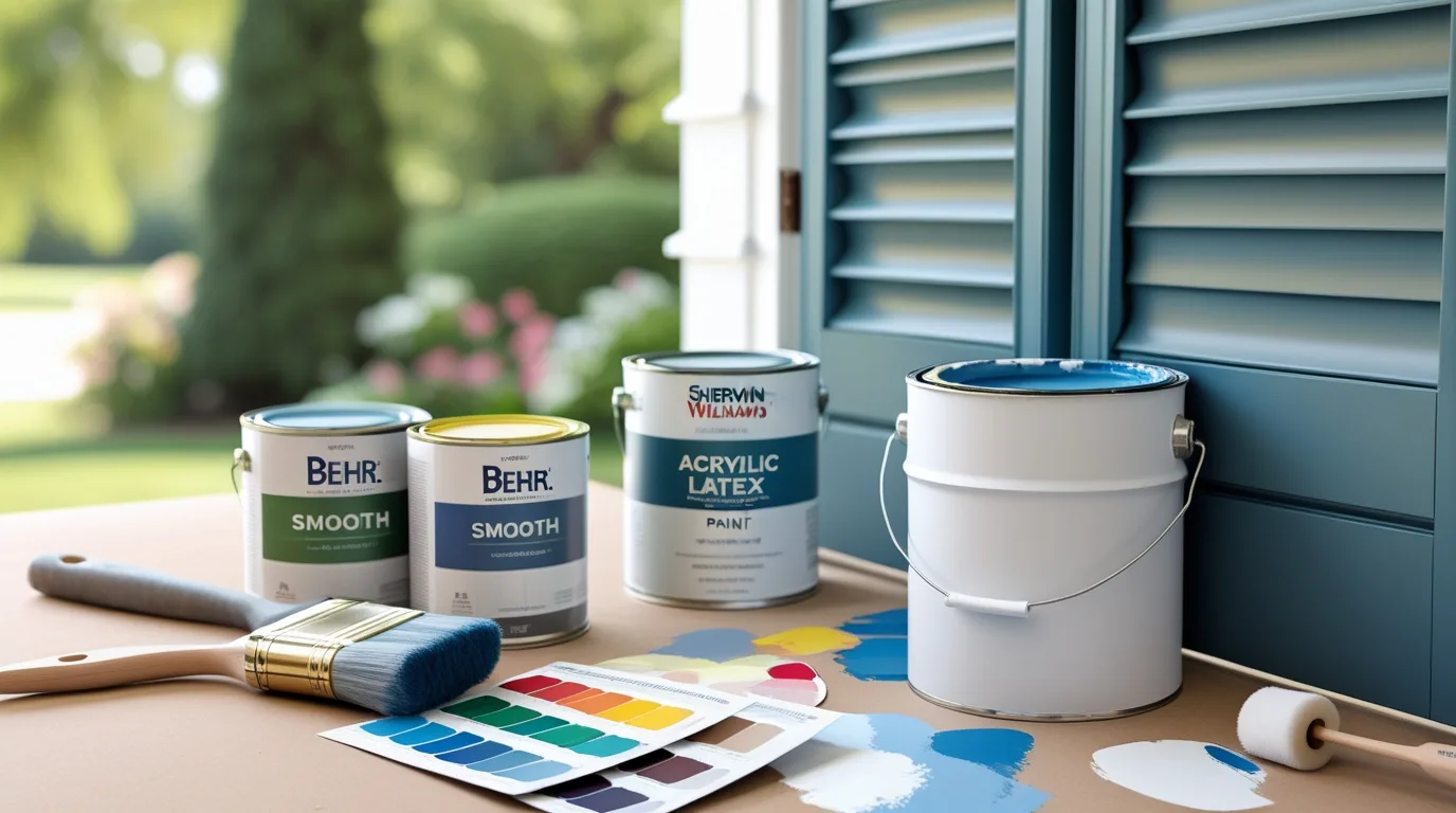 Best Paint for Vinyl Shutters What to Look For Best Paint for Vinyl Shutters What to Look For