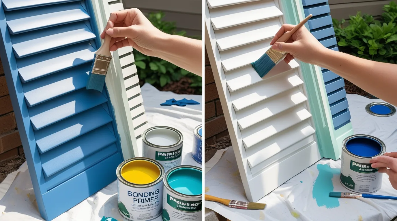Painting Plastic Shutters vs. Vinyl Any Difference Painting Plastic Shutters vs. Vinyl Any Difference