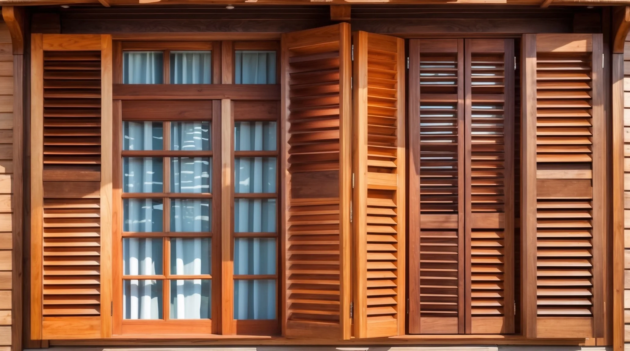 The Look and Feel of Wood Shutters The Look and Feel of Wood Shutters