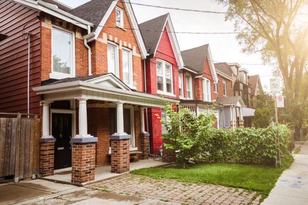 different color houses different color houses