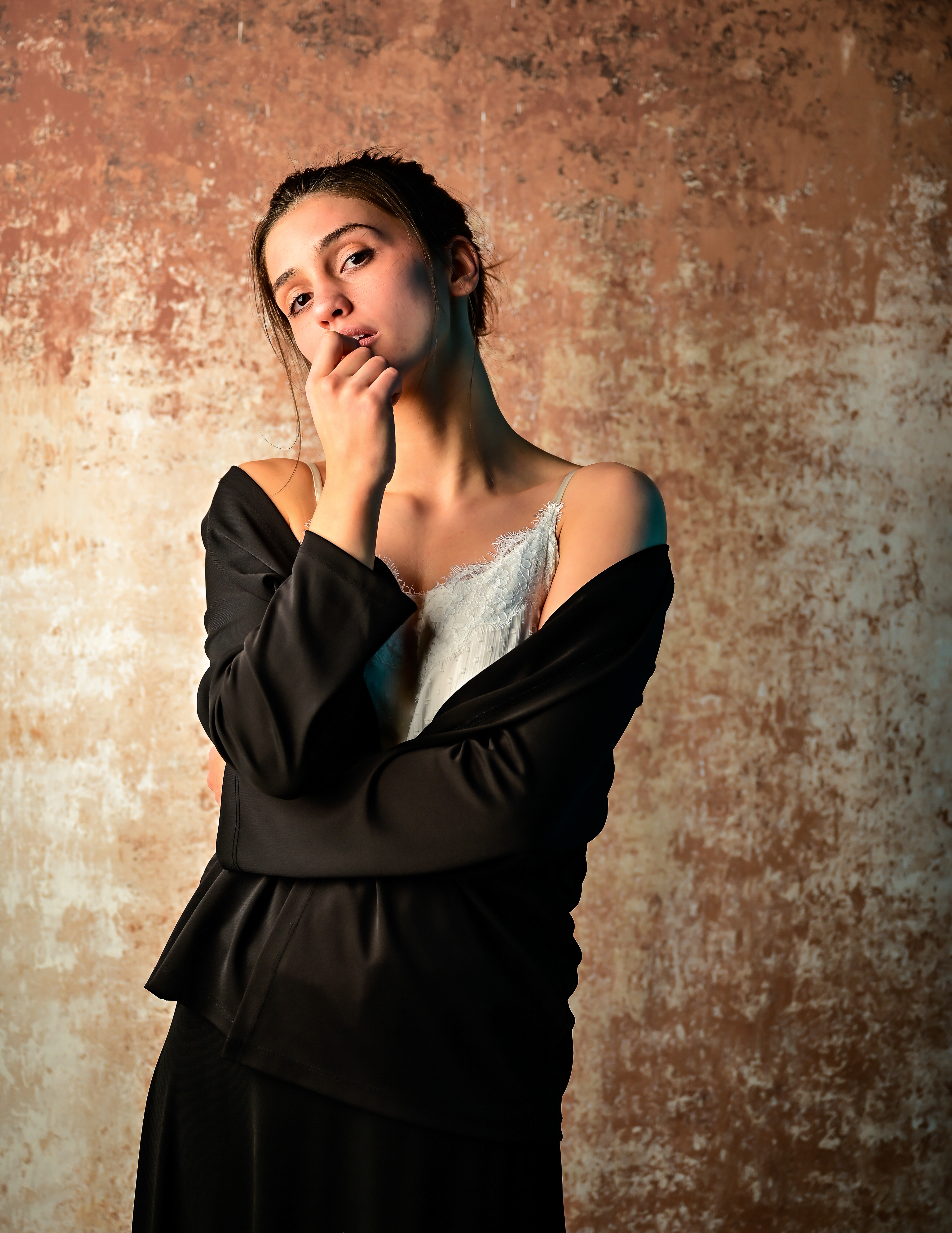 Edward Dose Photography Portrait of Young Girl in Camisole