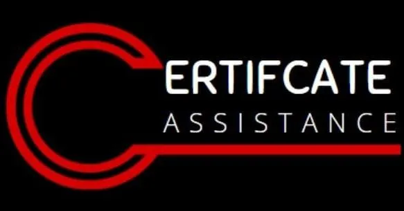 Certificate Assistance