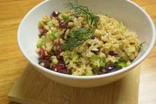 Brown rice salad Brown rice salad