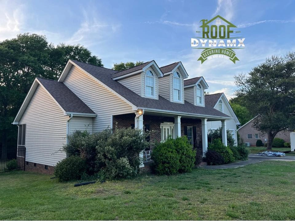 a beautiful house roof completed by a professional and expert roofers