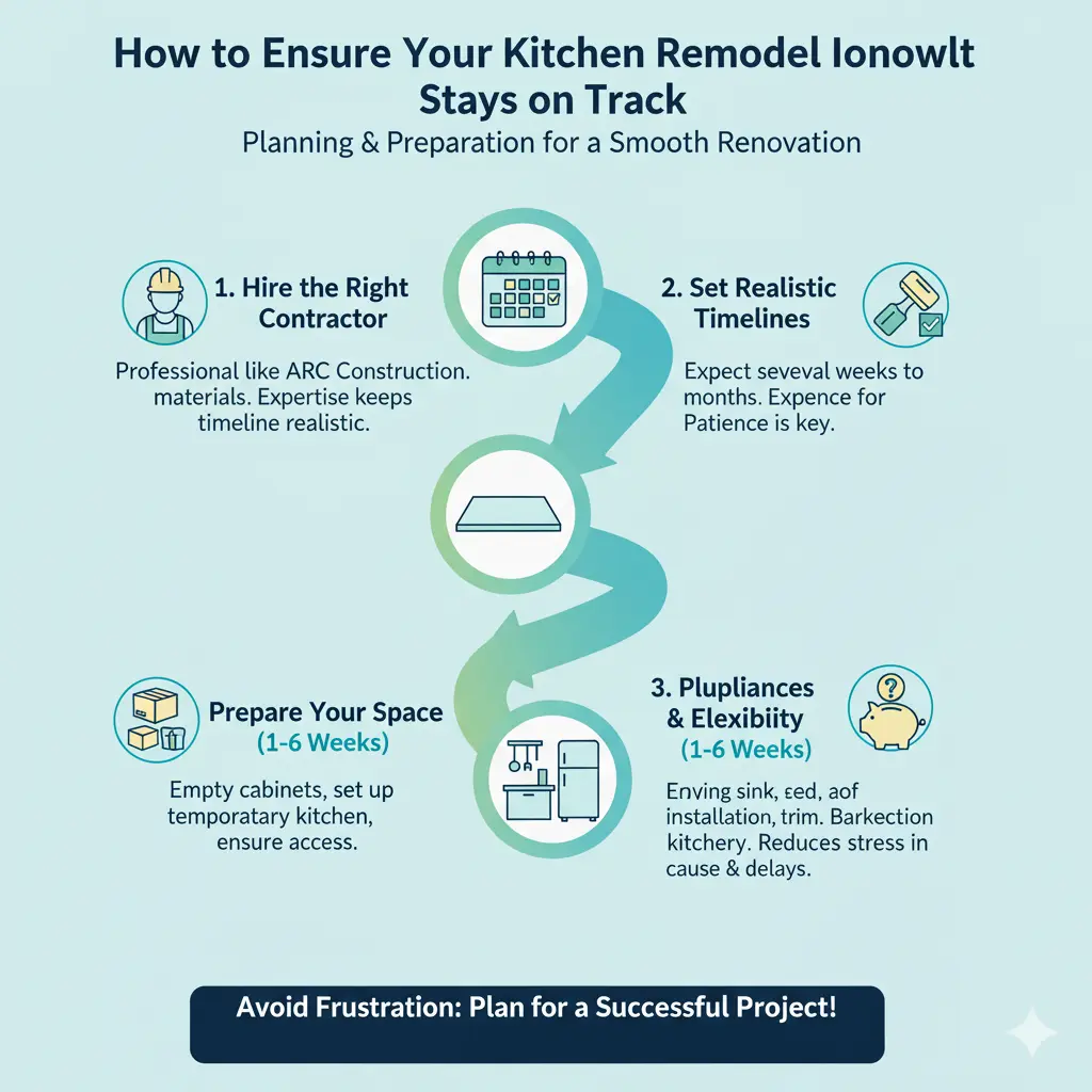 How to Ensure Your Kitchen Remodel Stays on Track