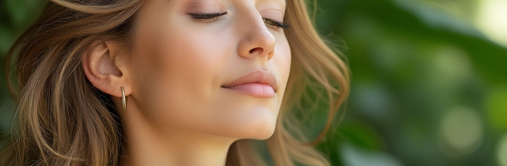 peaceful woman peaceful woman