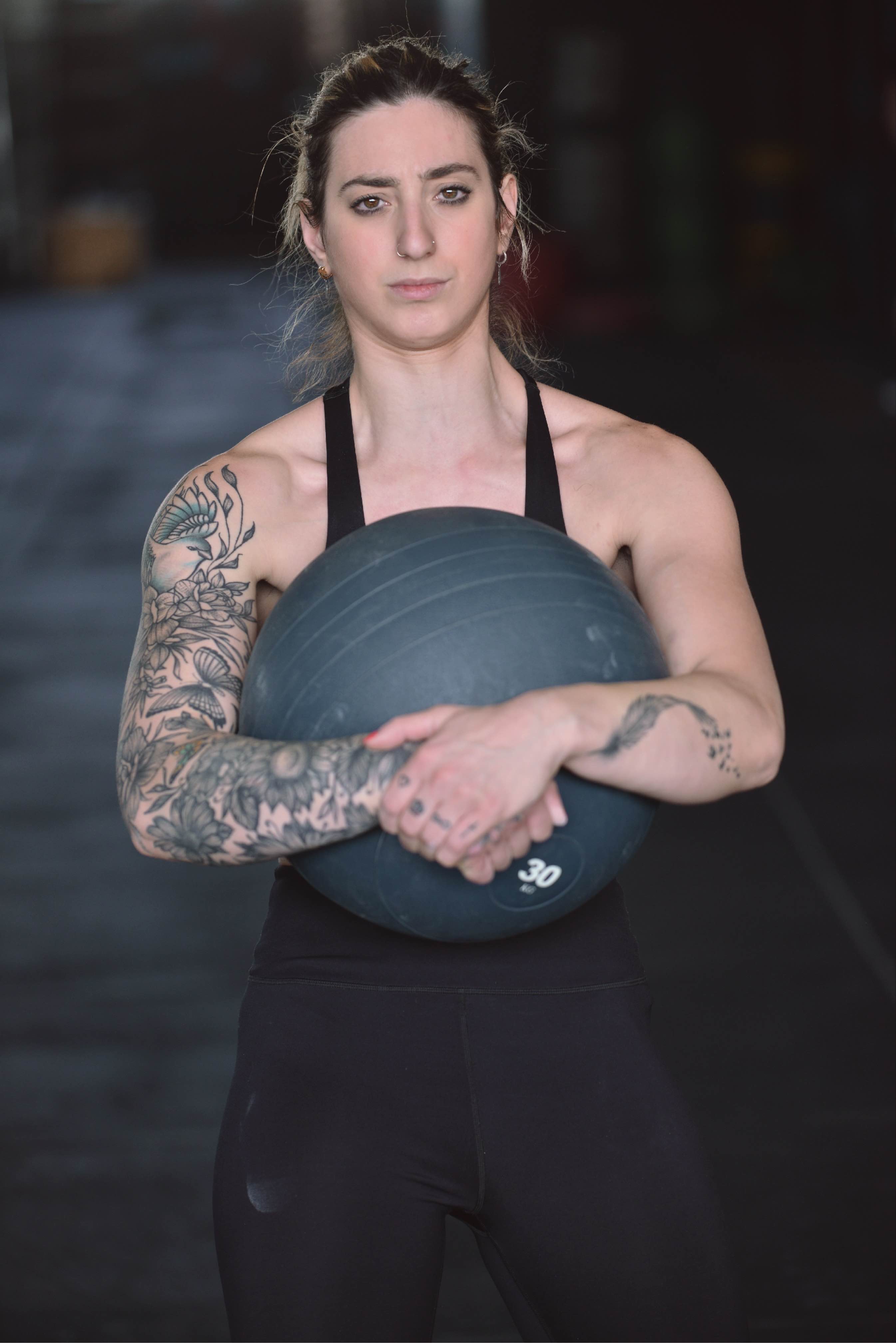 Micaela Ingrassia coaching durante una sessione di allenamento