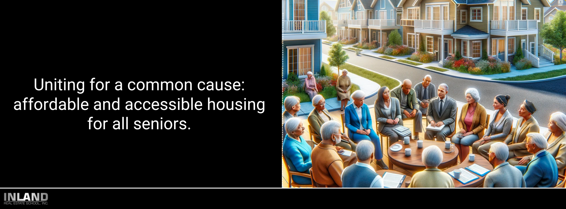 Uniting for a common cause: affordable and accessible housing for all seniors.