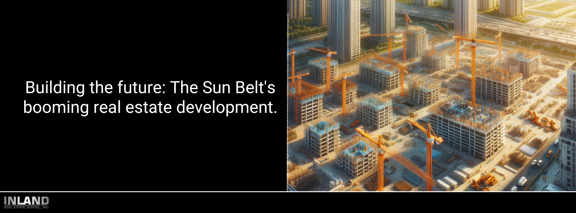 Building the future: The Sun Belt’s booming real estate development.