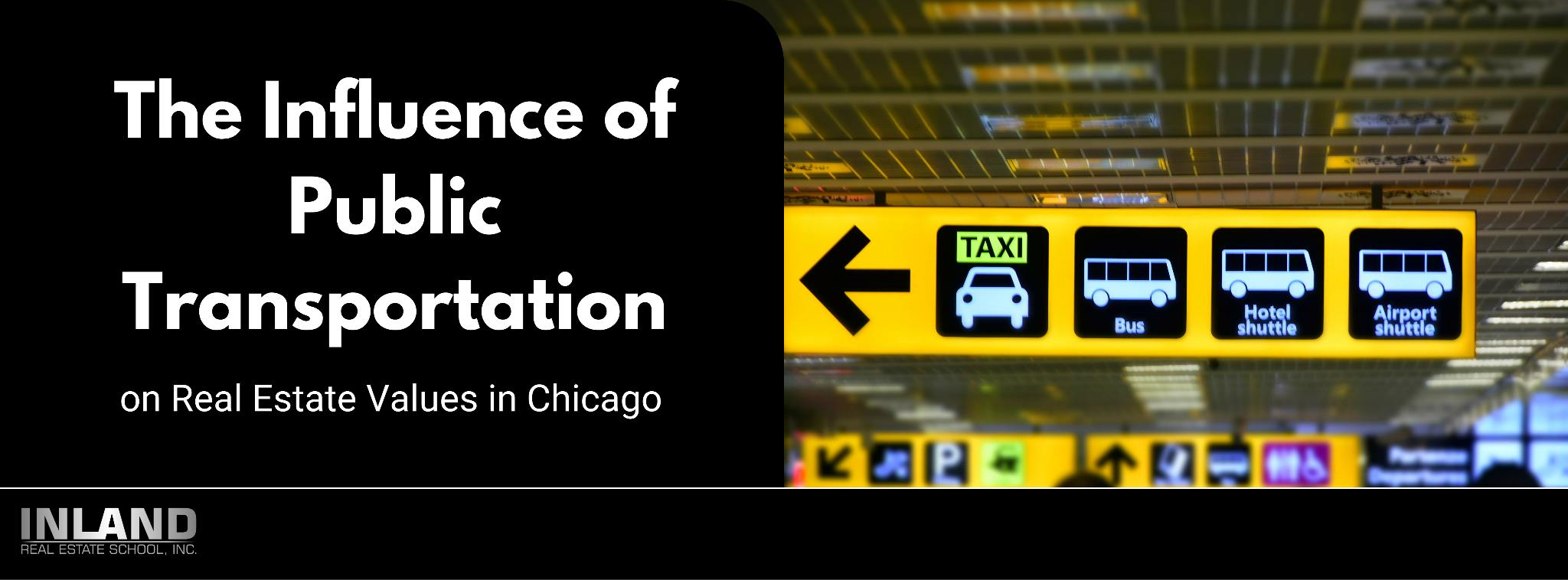 Chicago's public transportation network intertwining with the city's real estate landscape.