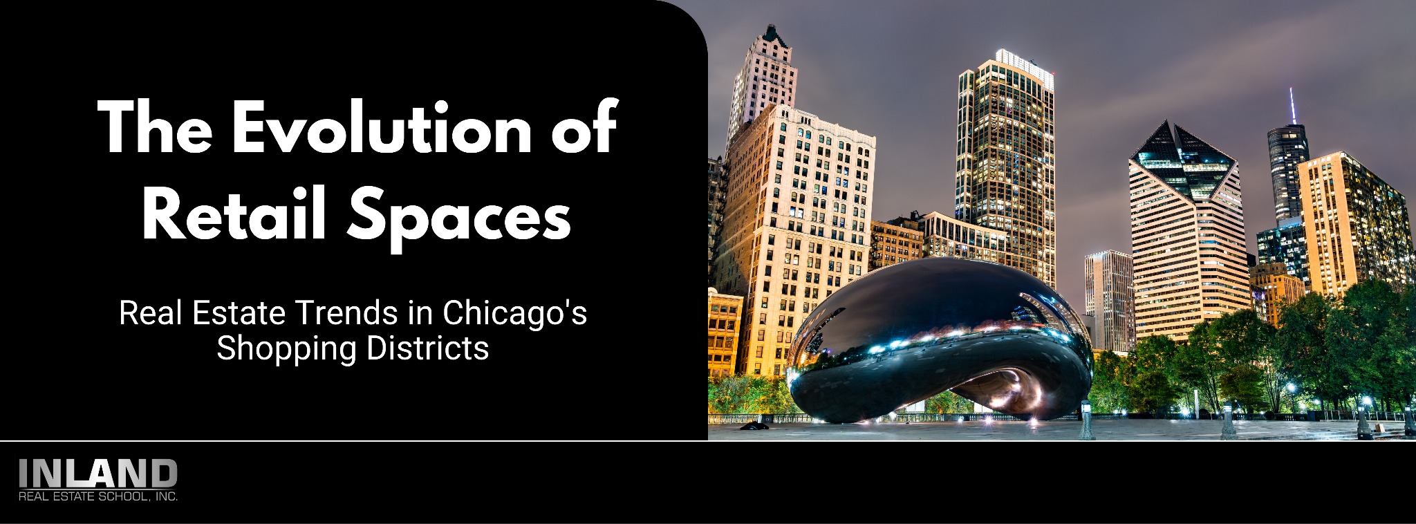 Dynamic view of Chicago's evolving retail shopping districts, highlighting modern real estate trends.