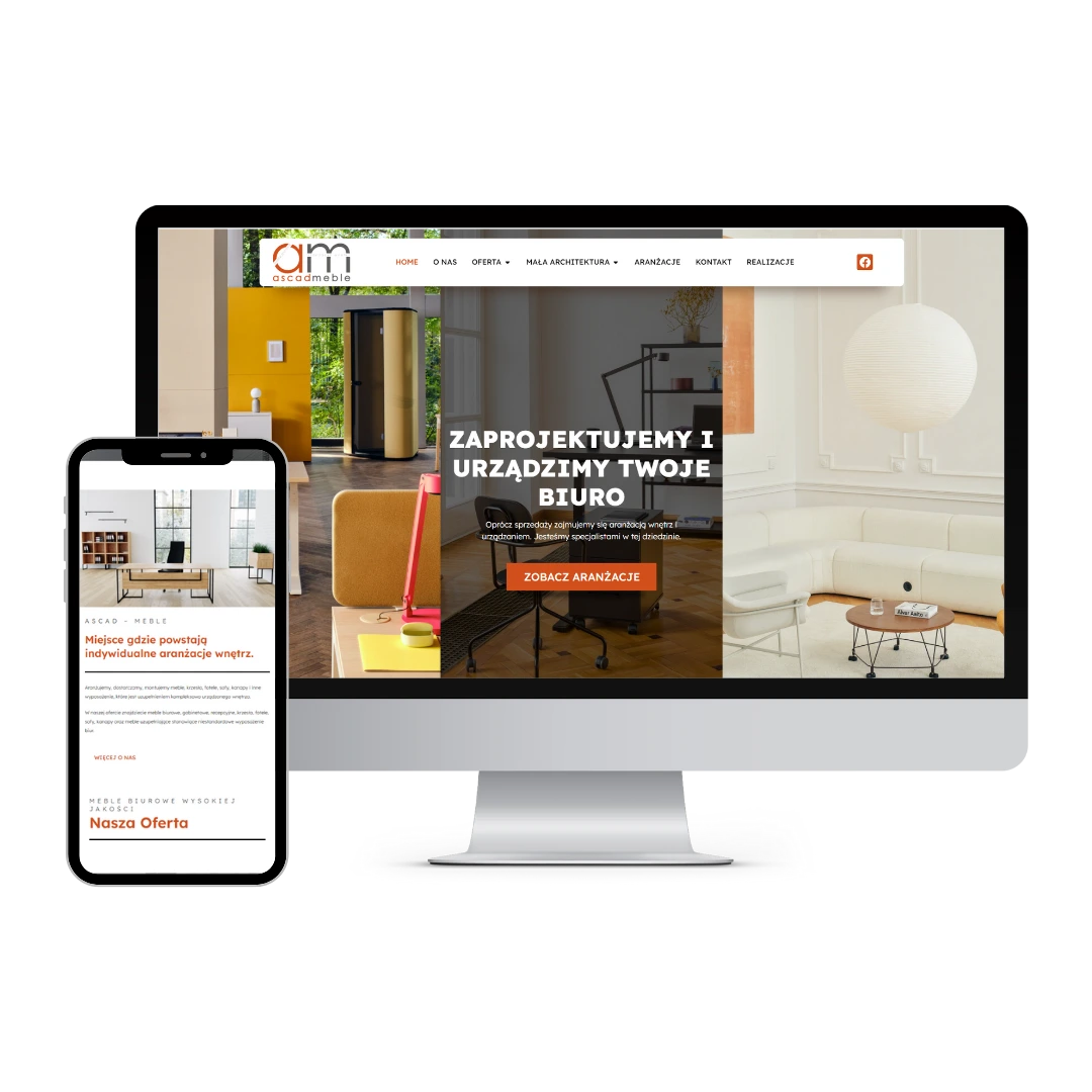 Podgląd projektu strony internetowej