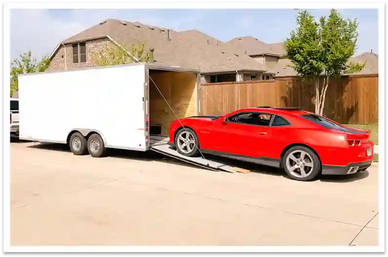 How to Load a Low Car Without Scraping