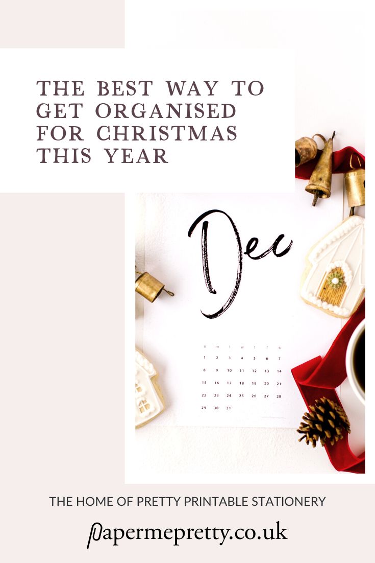 The Best Way to Get Organised for Christmas This Year