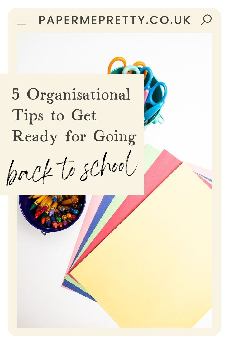 5 Tips to Get Ready for Going Back to School