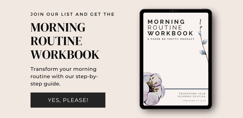 Morning Routine Worksheet