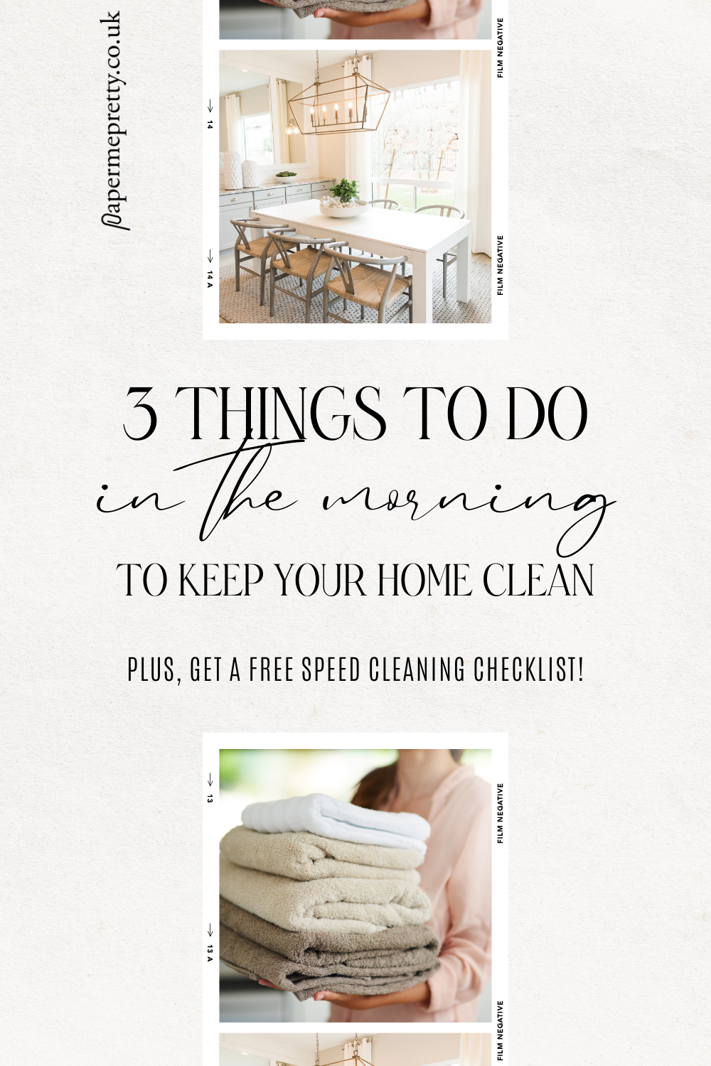 Are you tired of feeling overwhelmed by a messy home? The key to a tidy home is building routines into your daily life. Discover the 3 vital things to do every morning that will help. Plus, grab our Speed Cleaning Checklist FREE inside this post! #cleanhome #cleaning #organized #tidy