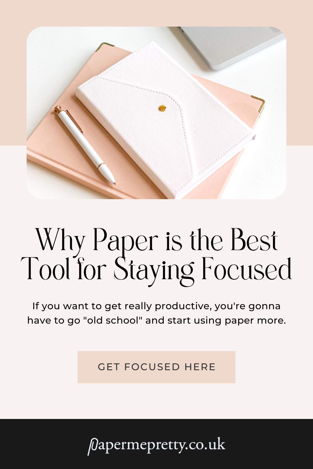 Ready to unleash your most productive self? 🚀 It's time to say goodbye to your phone and hello to paper! If you're looking to unleash your most productive self, you'll need to ditch your phone. Find out why paper will help you to focus better and get more done inside this post. #FlowState #StayFocused #productivity #focus