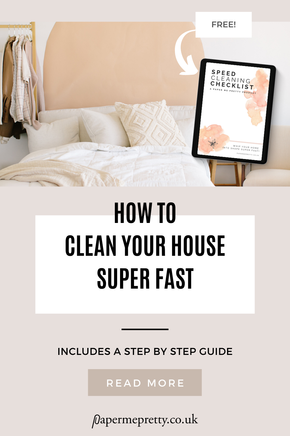 Feeling overwhelmed by a messy house? 🤯 We've got you covered! Check out the tips in our latest blog post for cleaning your home super fast. And be sure to grab our Speed Cleaning Checklist for a step-by-step plan to turn your chaotic home into a relaxing haven of calm in no time! This is a life-saver if you have guests arriving or you just want to do a quick tidy up of your home. #speedcleaning #cleaningtips #homeorganization #organized