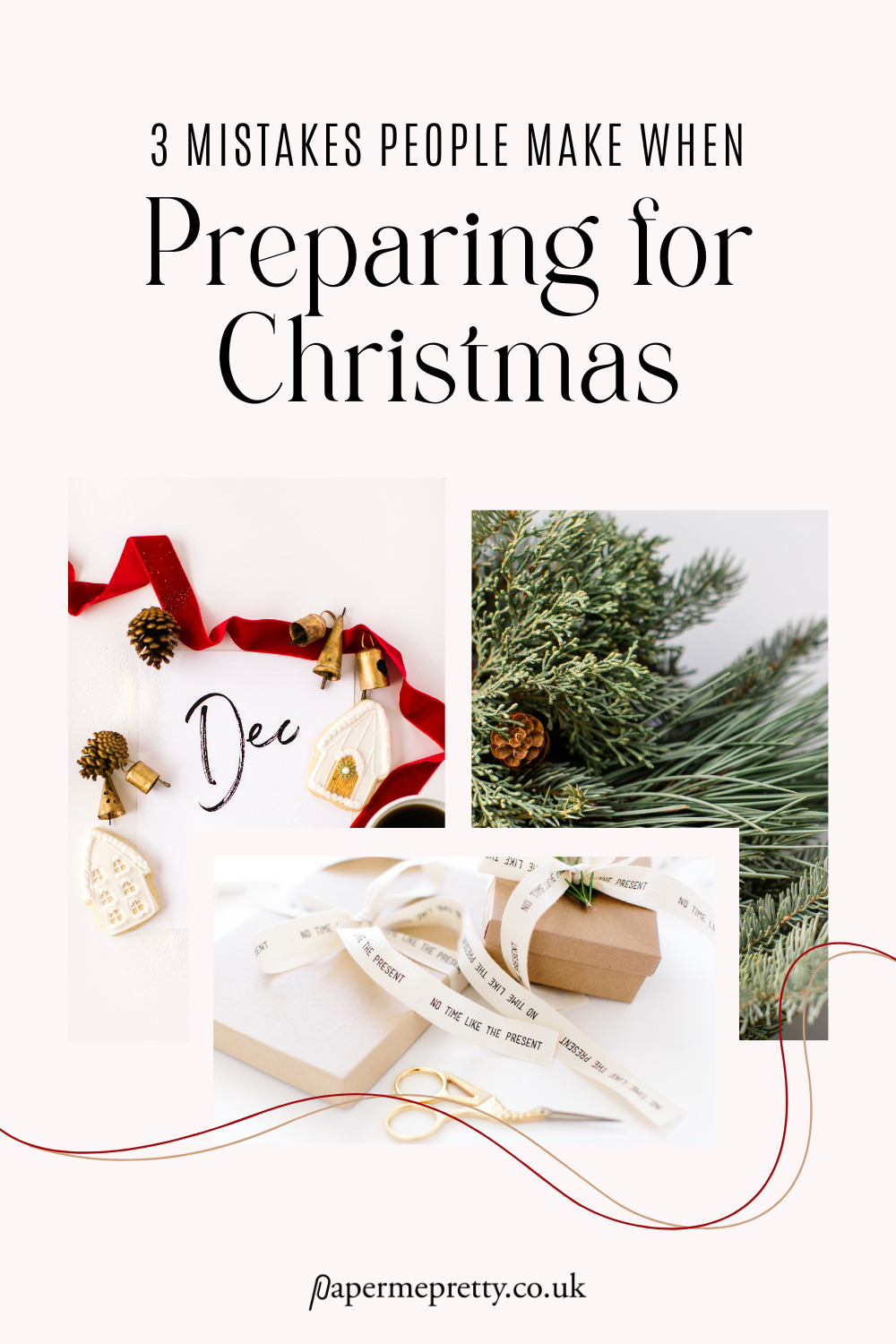 Don't make the 3 mistakes people often make when it comes to planning. Get our Ultimate Christmas Planner and get ahead of the game with our 14-week runway! #ChristmasPlanning #ChristmasPreparations #UltimateChristmasPlanner