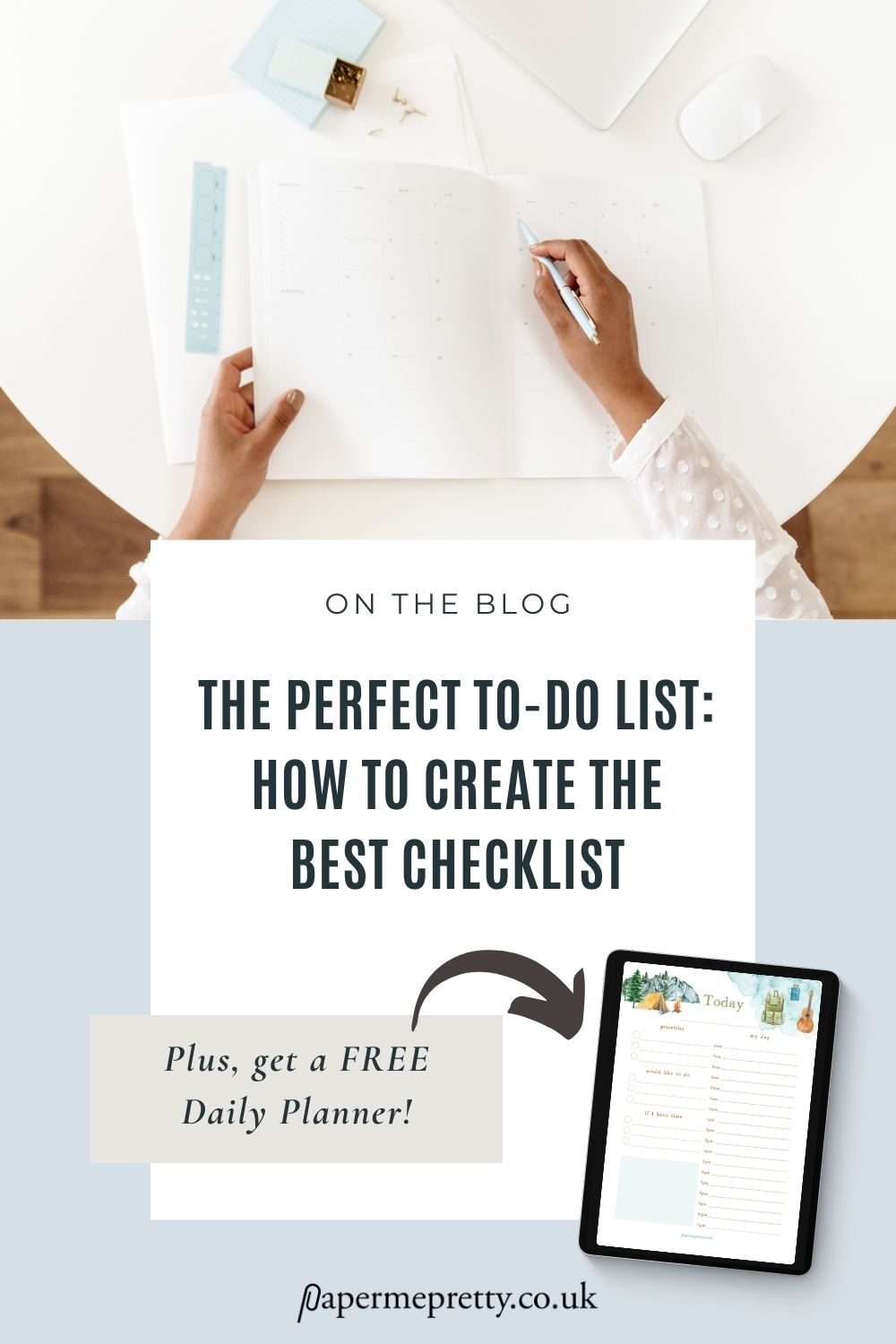 Find out why prioritising your tasks is so important and why you need to go beyond just having a numbered list. PLUS, get a FREE Daily Planner inside this post to help you accomplish your tasks and boost your productivity! #productivity #GTD #tasks #goals #stationery #timemanagement