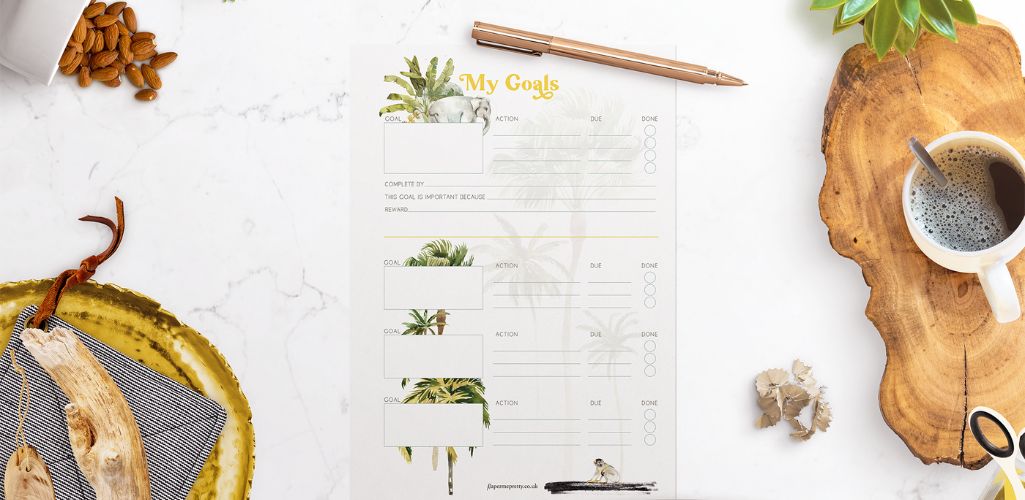 Beautiful stationery from Paper Me Pretty helps you establish your routines Beautiful stationery from Paper Me Pretty helps you establish your routines