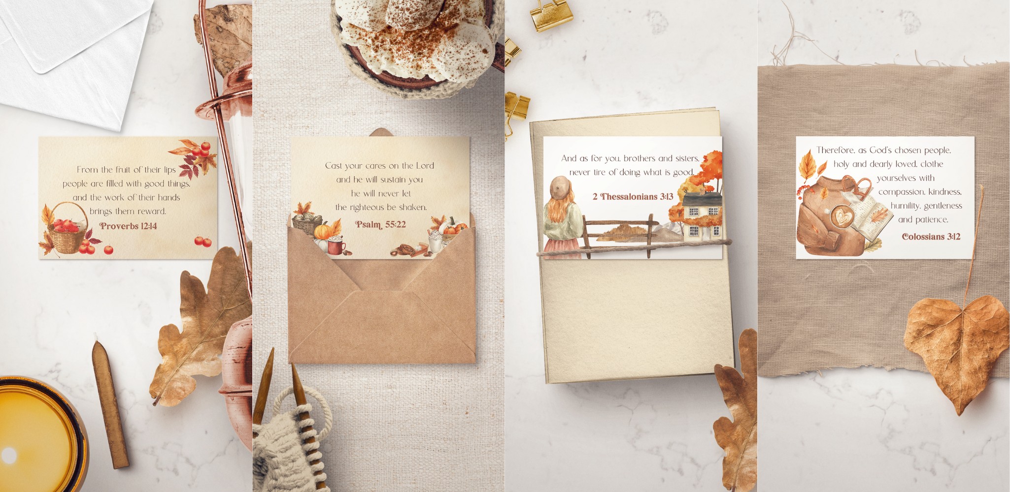 Bible verse cards from Paper Me Pretty Bible verse cards from Paper Me Pretty