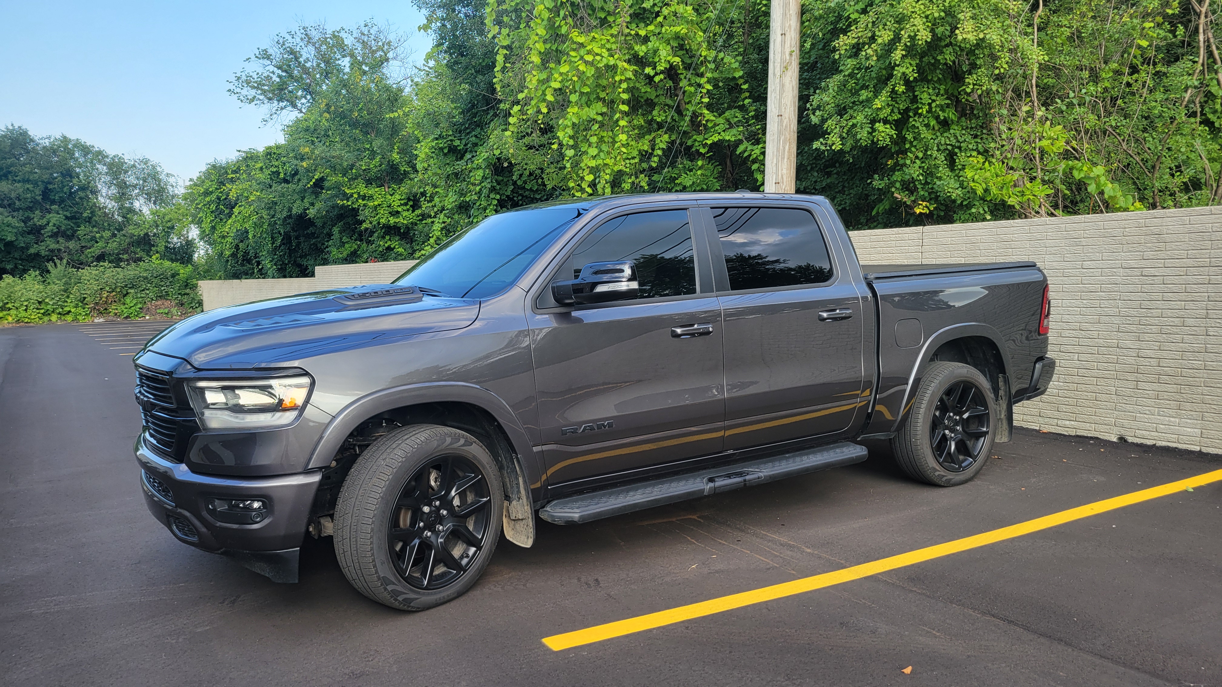 Truck window tinting