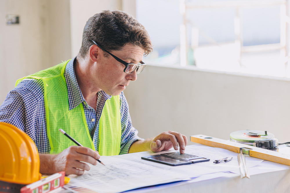 Construction business owner identifying profit leaks through job costing and operations coaching Construction business owner identifying profit leaks through job costing and operations coaching