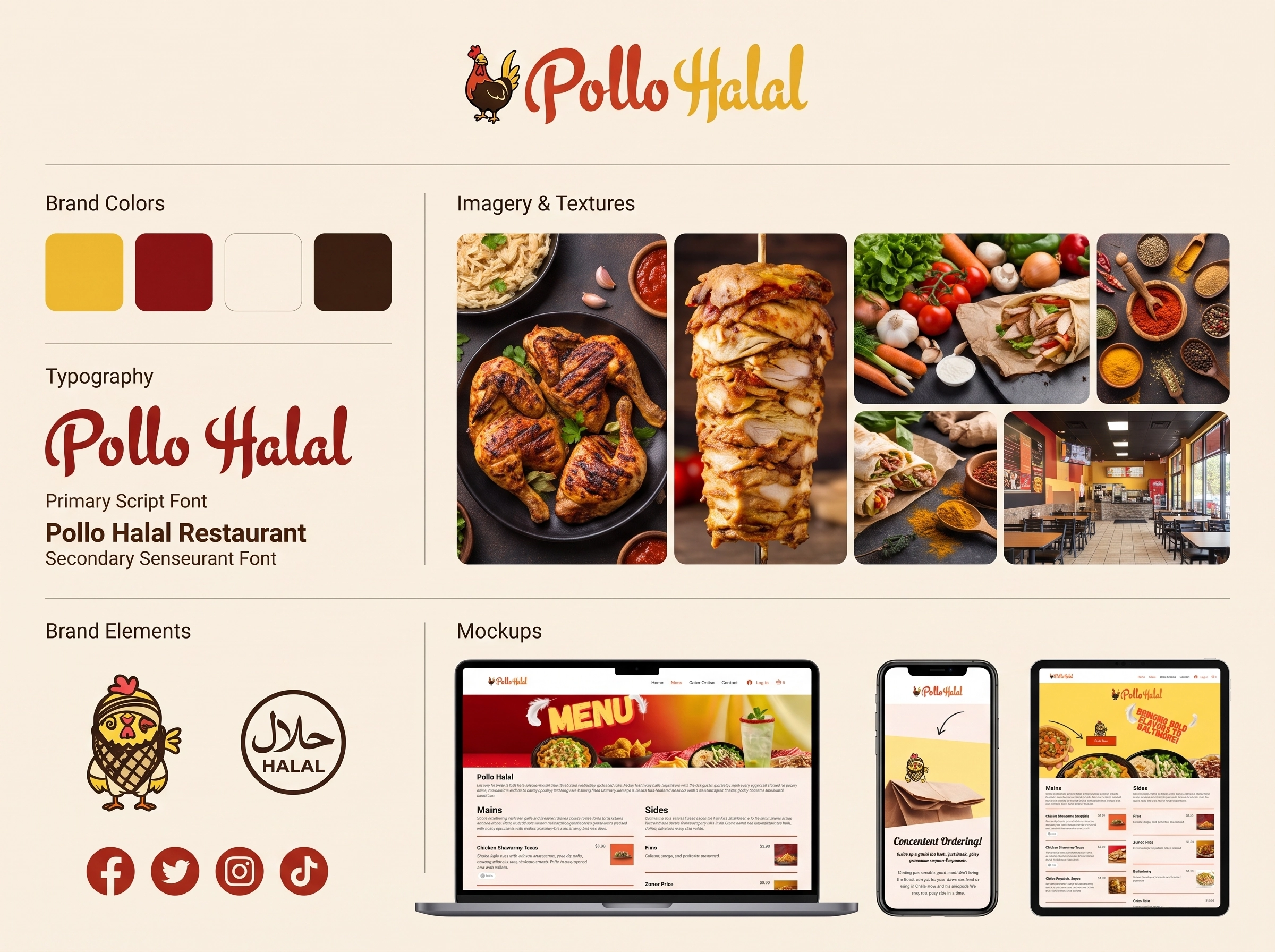 Pollo Halal Baltimore Detail