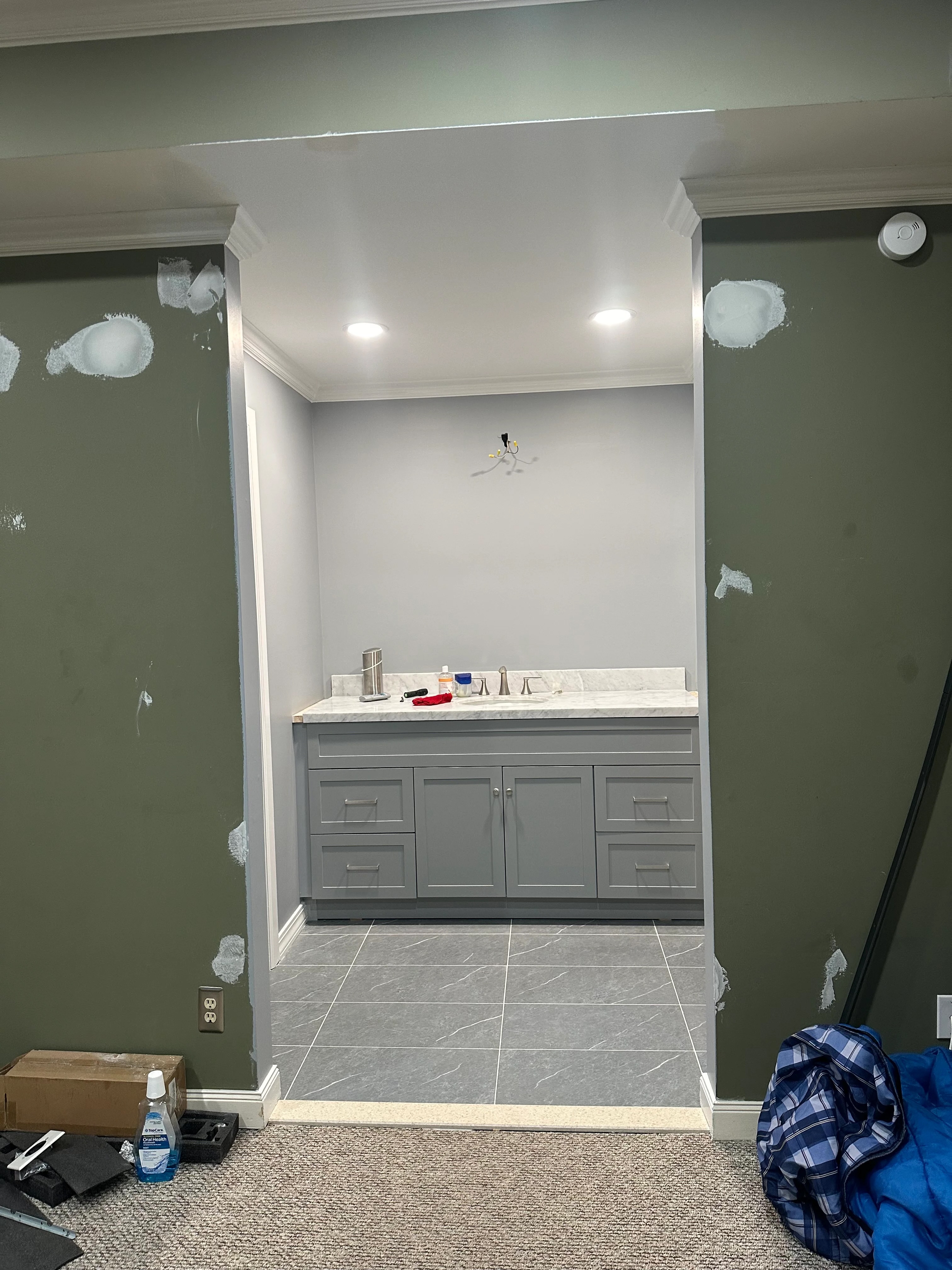 Bathroom Remodel by L Pro Painter and Carpenter