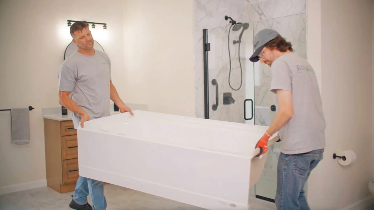 Perstrive bath remodeling marketing team