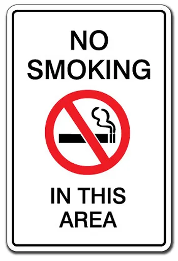 No smoking