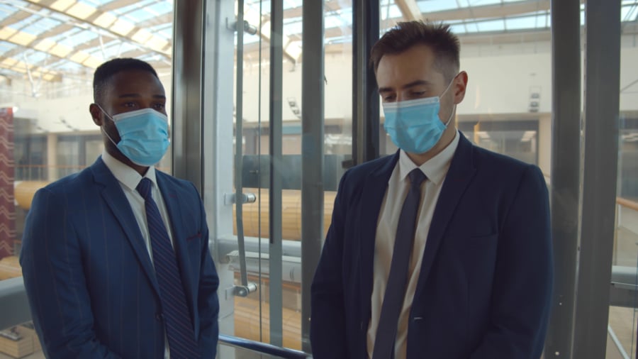 Elevator Businessmen